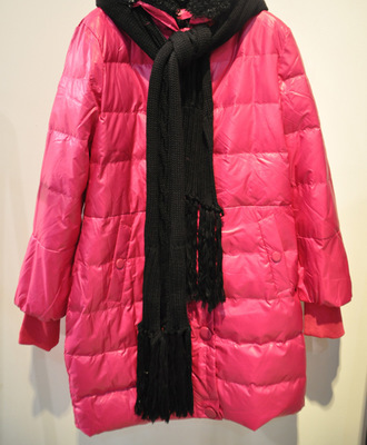 【GB-1137 歌蕾思正品羽絨服 女 中長款 修身 可拆卸圍巾】?jī)r(jià)格,廠家,圖片,女式羽絨服,麗水市飛翔鳥羽絨制品-